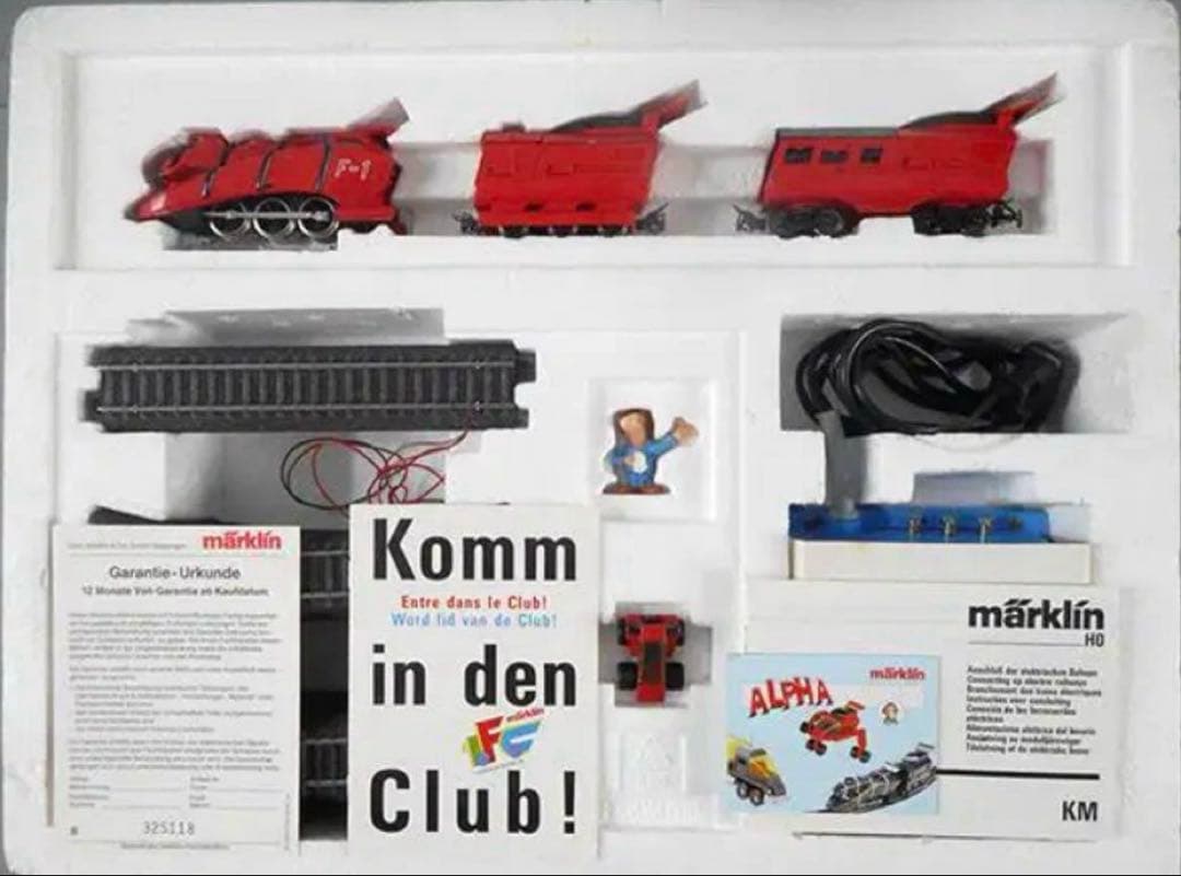 激レア　メルクリン mini-club 1991年　ALPHA 　白箱