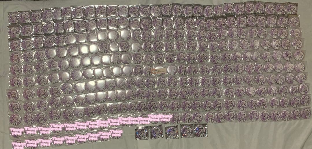 ゆぺくん 缶バッジ 279個