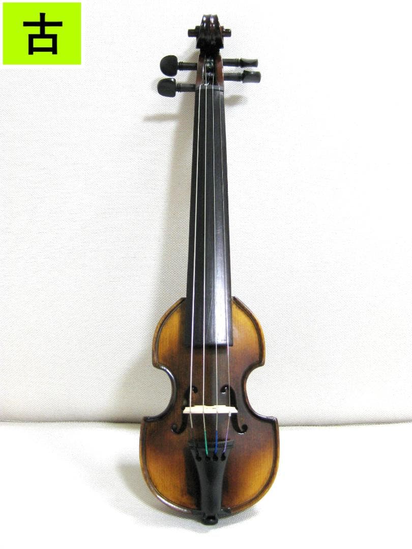 【古楽器】 ポシェット・バイオリン 1/8サイズ 小型 付属品セット