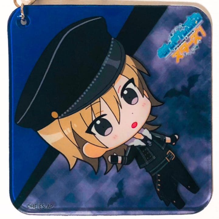 新品★あんスタ【零＆薫＆晃牙】カラオケの鉄人★ふにふにコースター型ストラップ