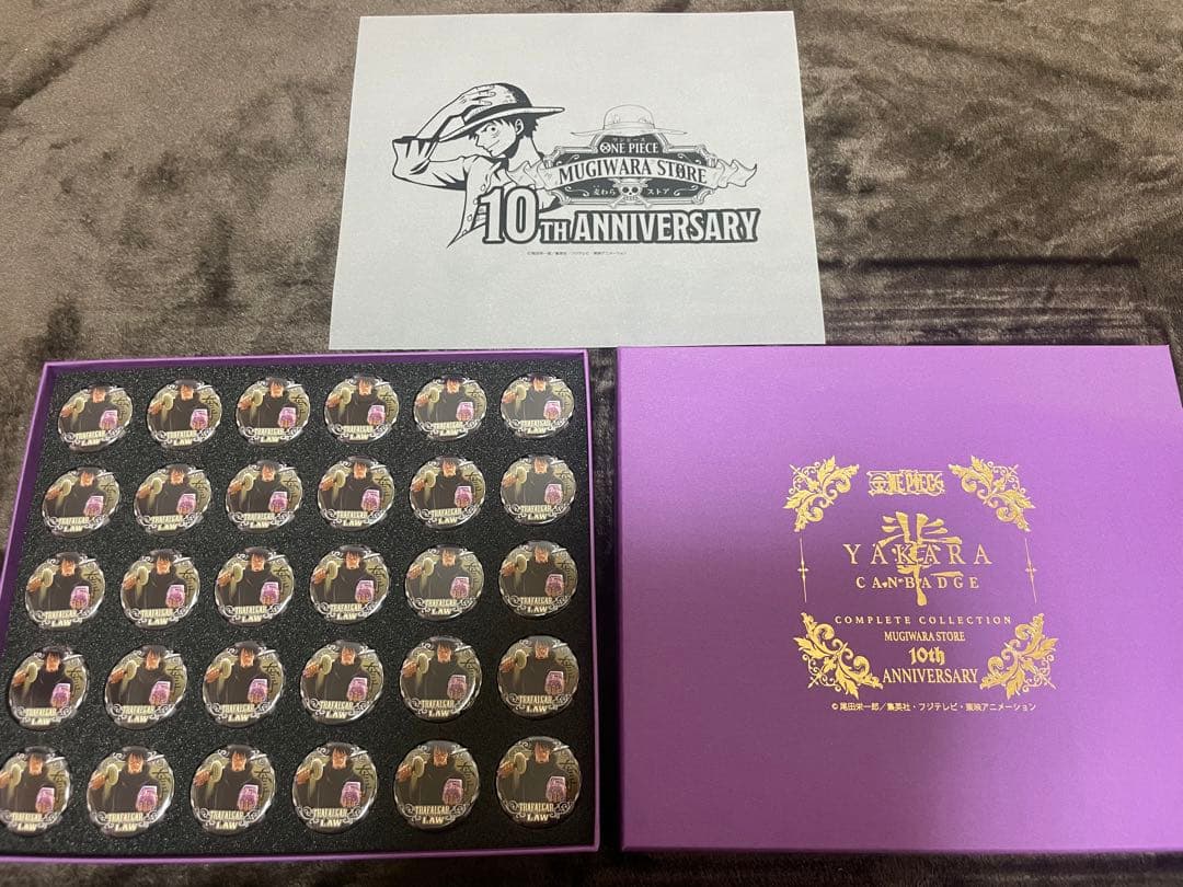 ONEPIECE ロー 輩 缶バッジ コンプリートコレクション 第19弾