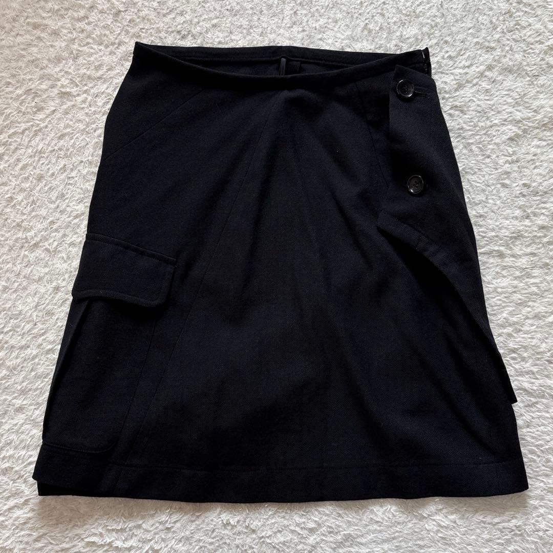 専用　コムデギャルソン　AD1994 ウール変形スカート　ブラック