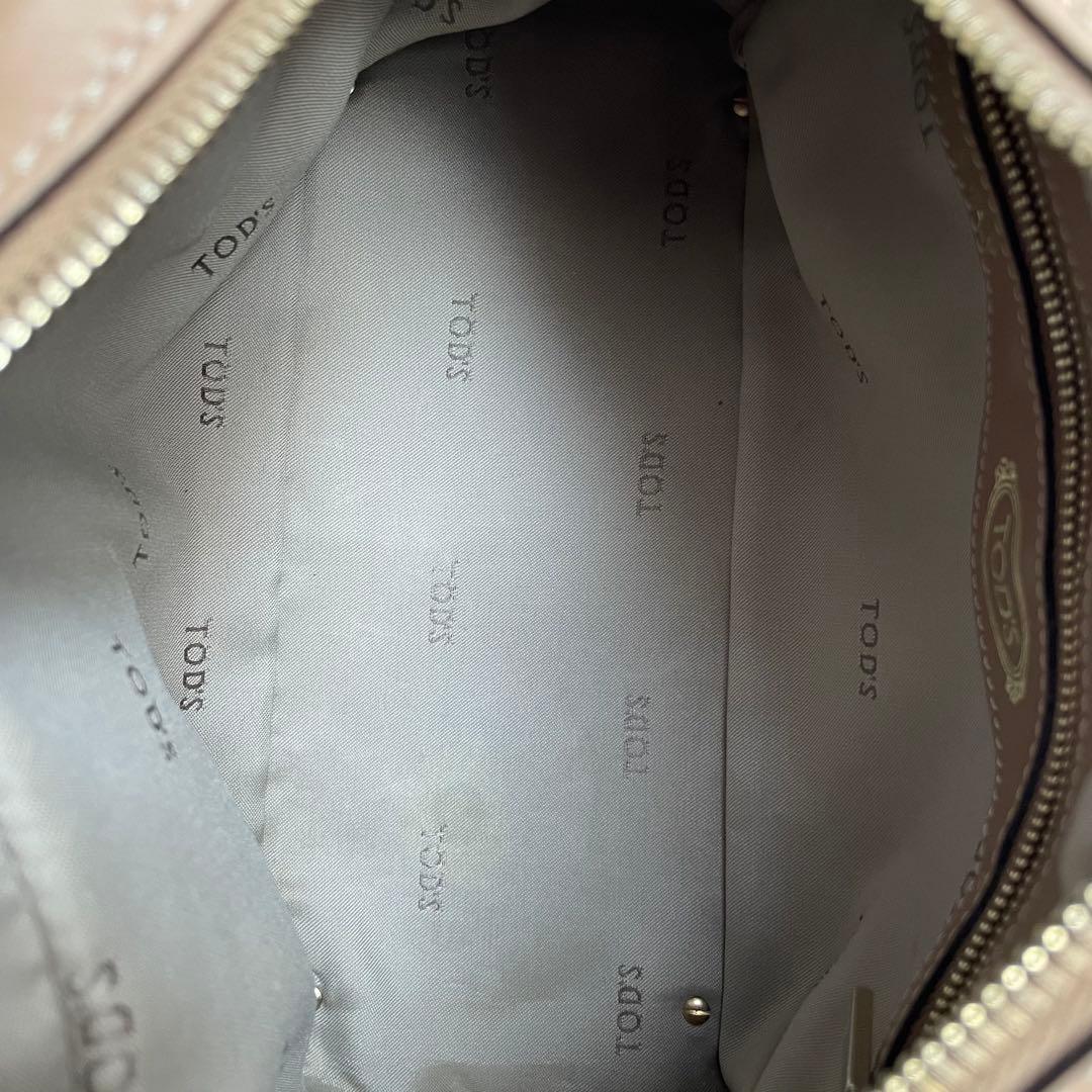 ✨️未使用保管✨️ TOD's ショルダーバッグ　ハンドバッグ 2way 茶色