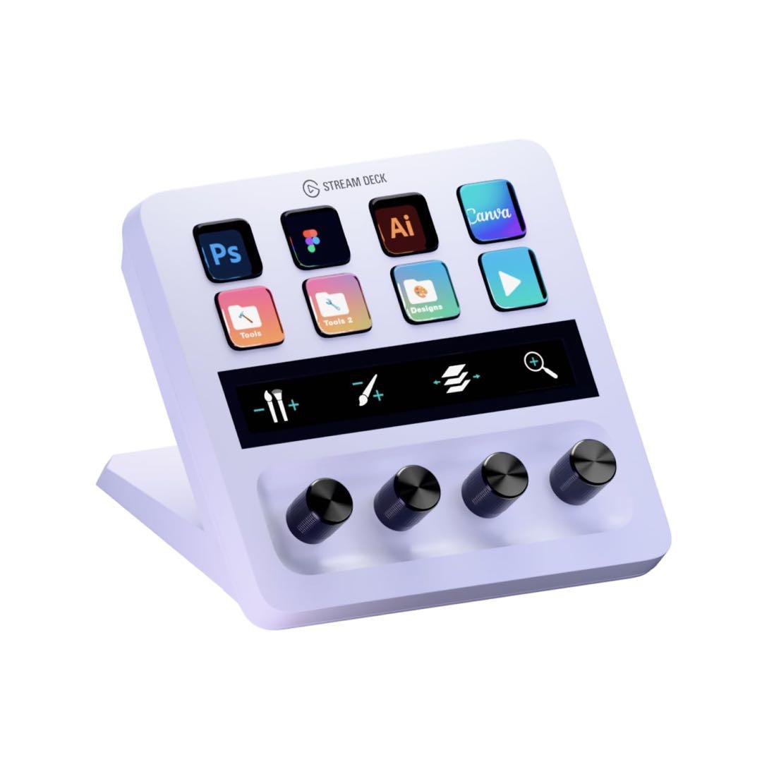 【ほぼ未使用】Elgato Stream Deck + ホワイト
