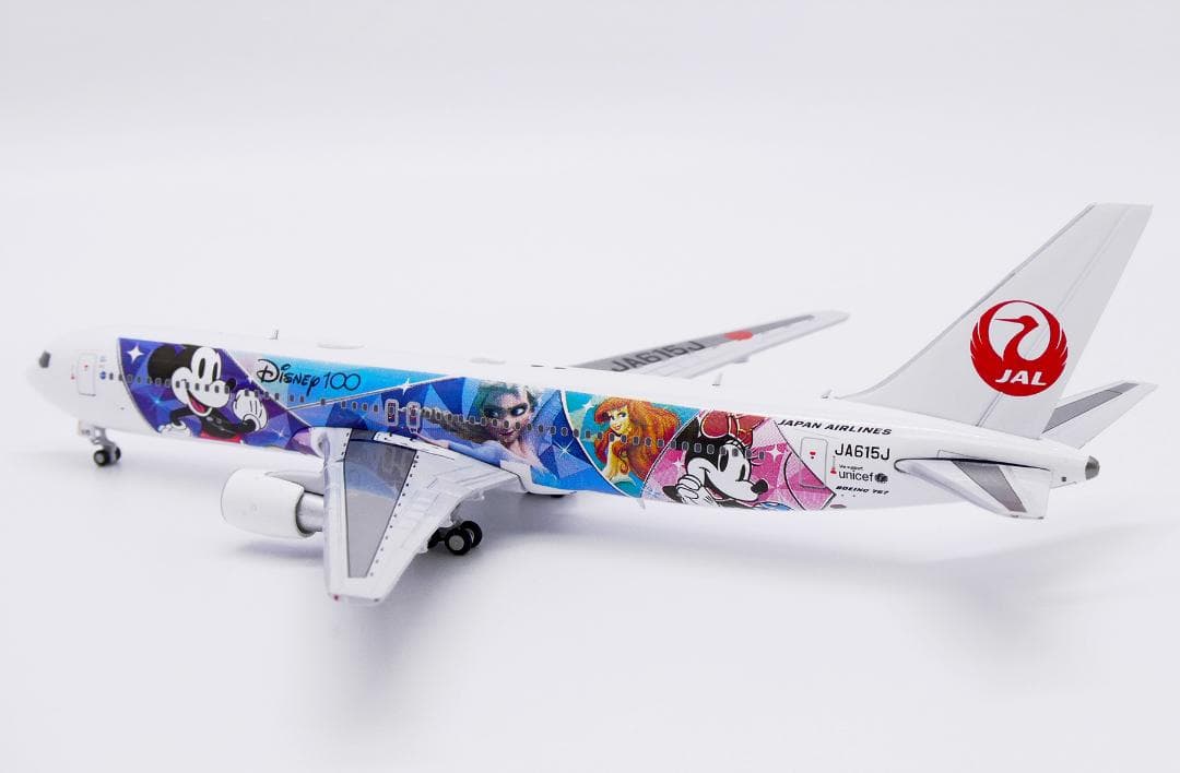 航空機・ヘリコプター JAL 767-300ER JA615J 1/400