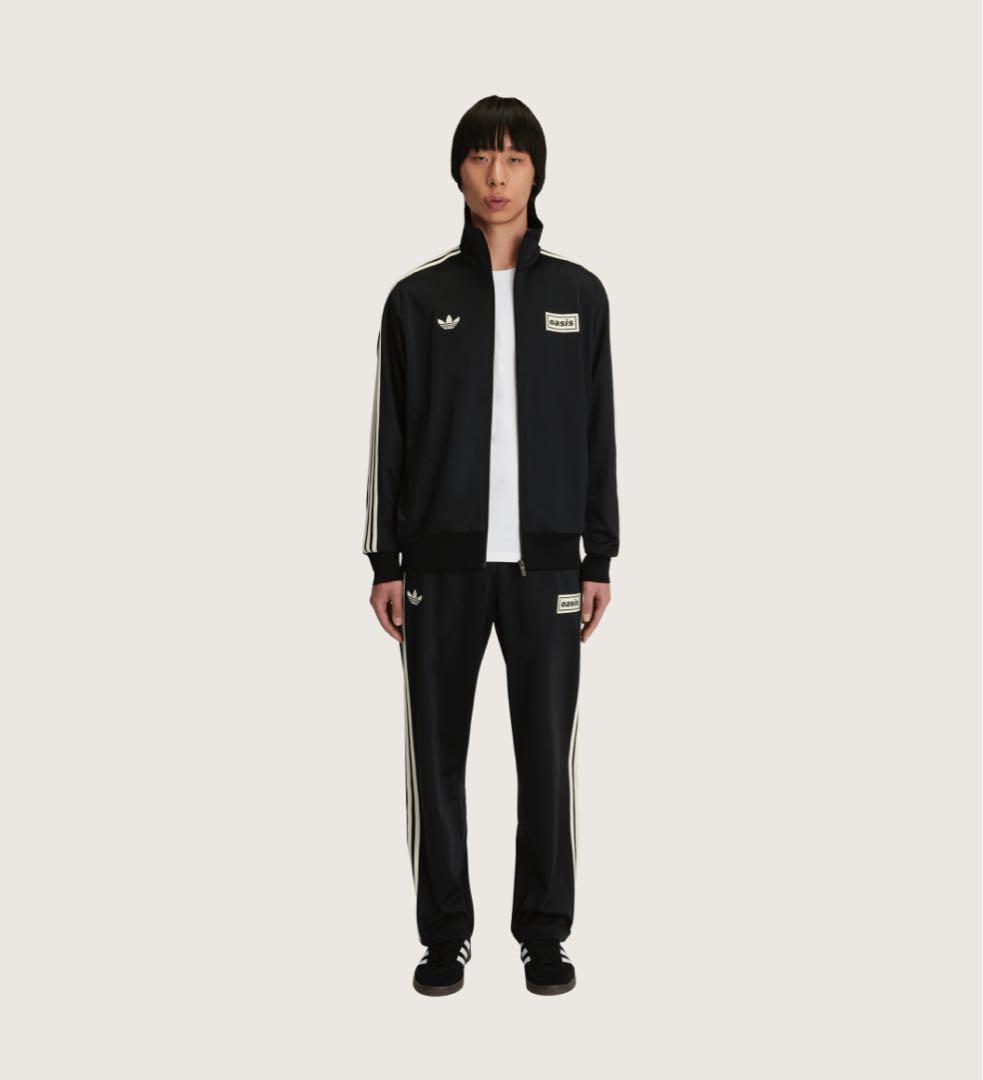 adidas × oasis ツアーファイヤーバード トラックパンツ
