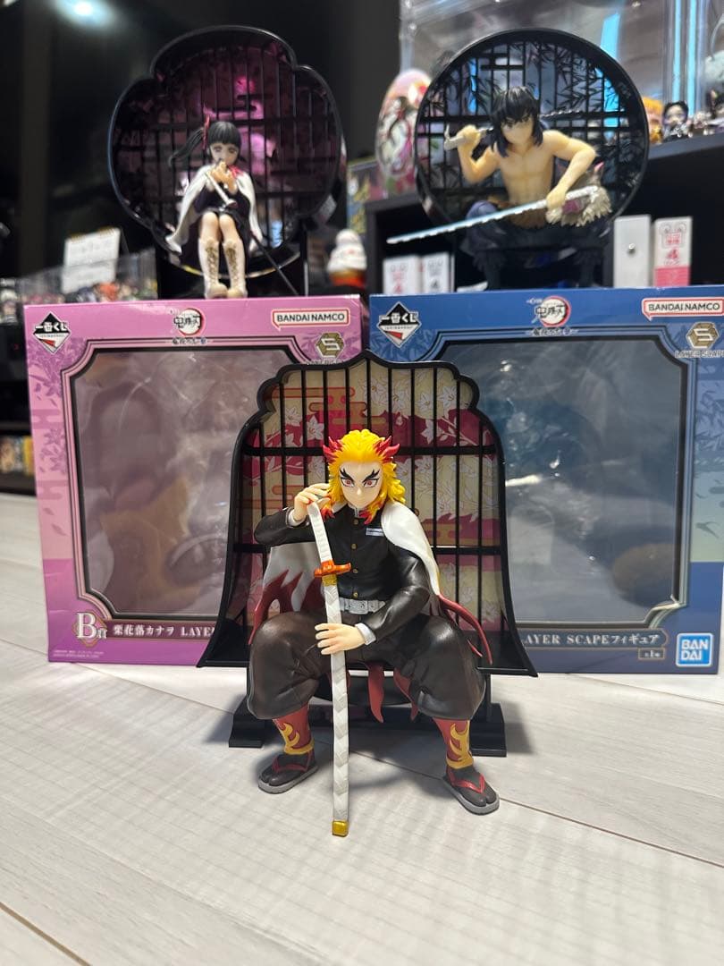 鬼滅の刃 一番くじ 鬼殺の志 フィギュア 3体セット