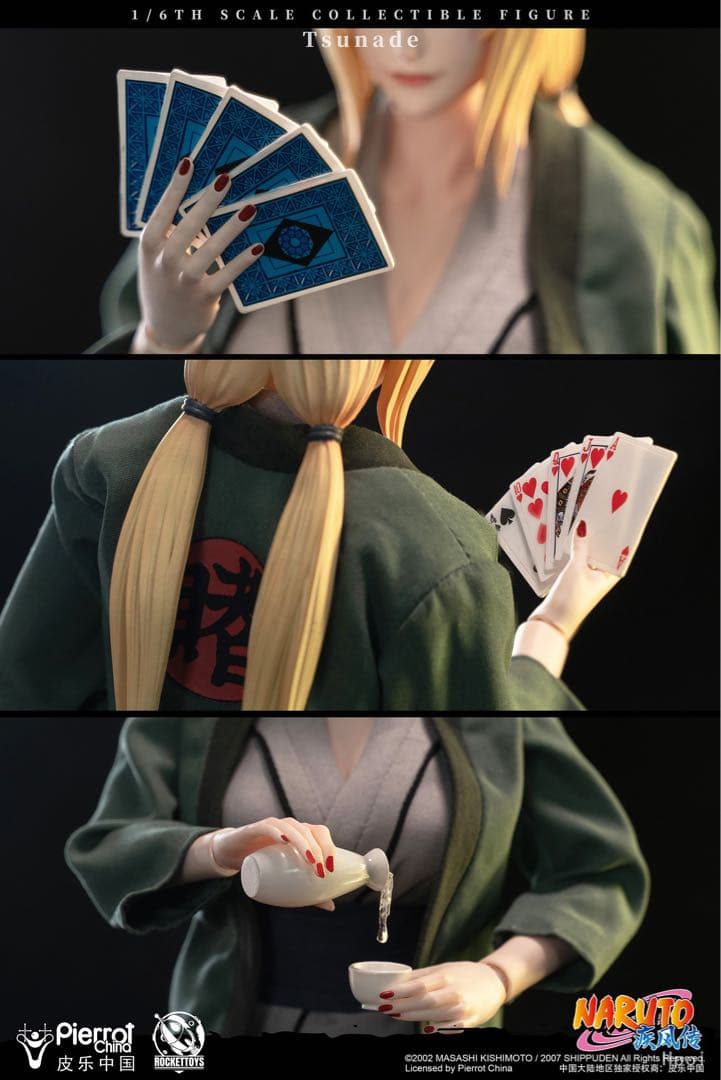 新品RocketToys 1/6 NARUTO ナルト疾風伝 綱手