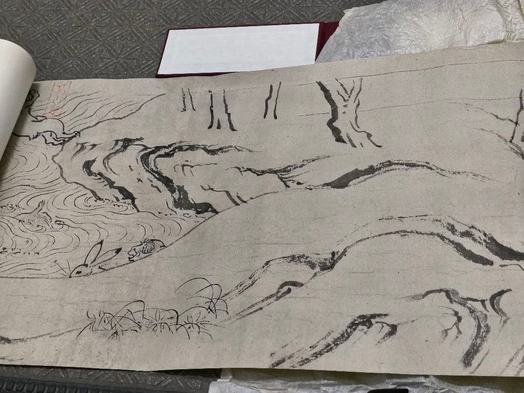 〈国宝 鳥獣人物戯画 甲巻〉ほぼ未開封