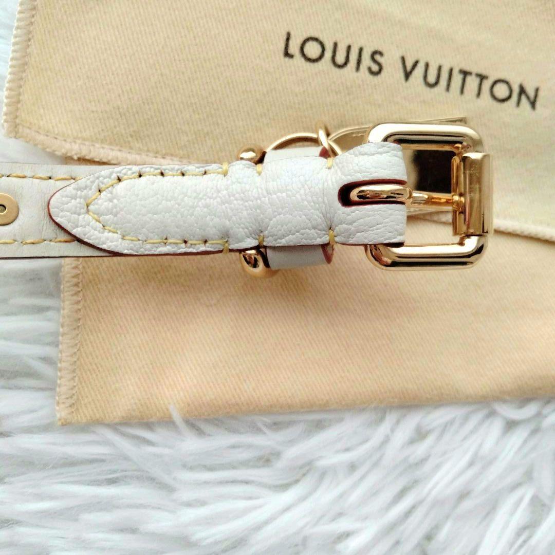 希少 ルイヴィトン スハリ ペット 首輪 スタッズ コリエ ブレスレット