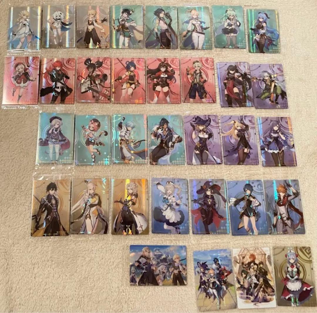 原神　第一弾　ウエハース　コンプリートセット