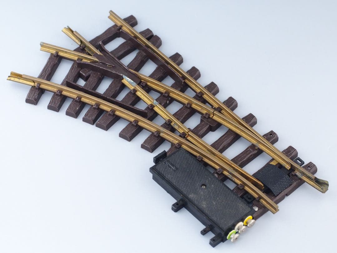 Gゲージ 鉄道模型 LGB LEHMANN レーマン 電動ポイント 左