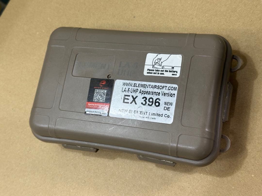 【突然終了の可能性大】Element Airsoft PEQ-15 FDE