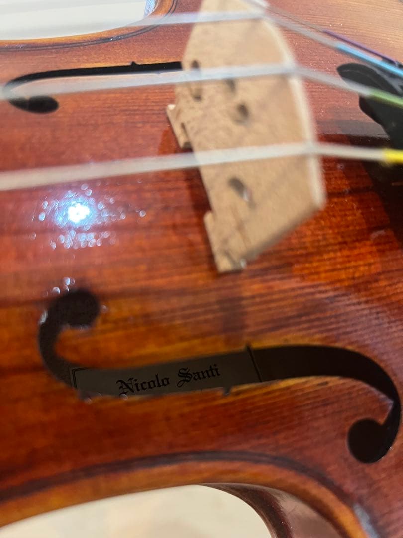 美品　Nicolo Santi Cuore NSN78バイオリン 分数 1/2