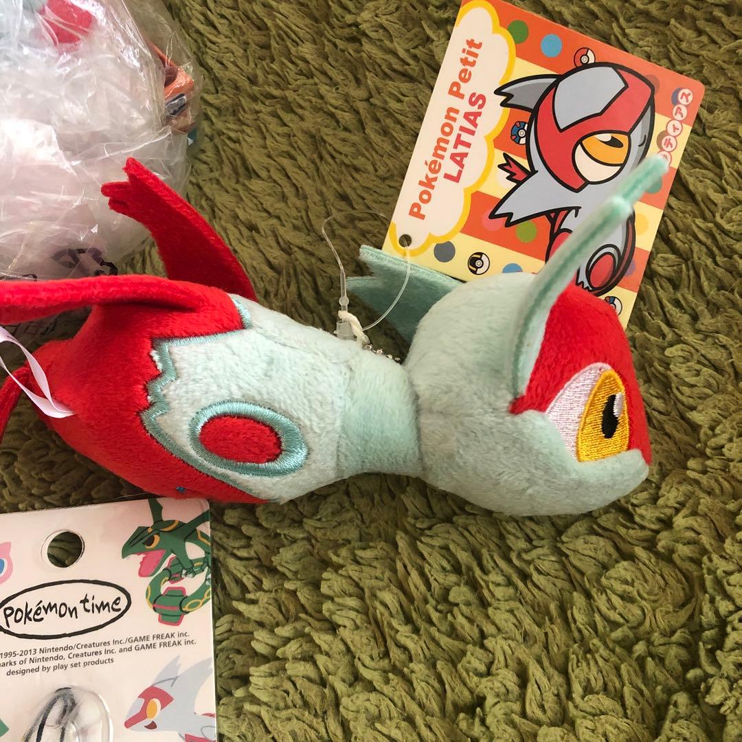 ポケモンセンター　ストラップ　マスコット　タカラトミーぬいぐるみセット