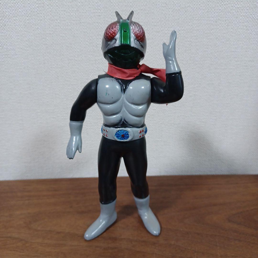 無版権　パチもの通称「盆踊りライダー」と呼ばれる希少ソフビフィギュア