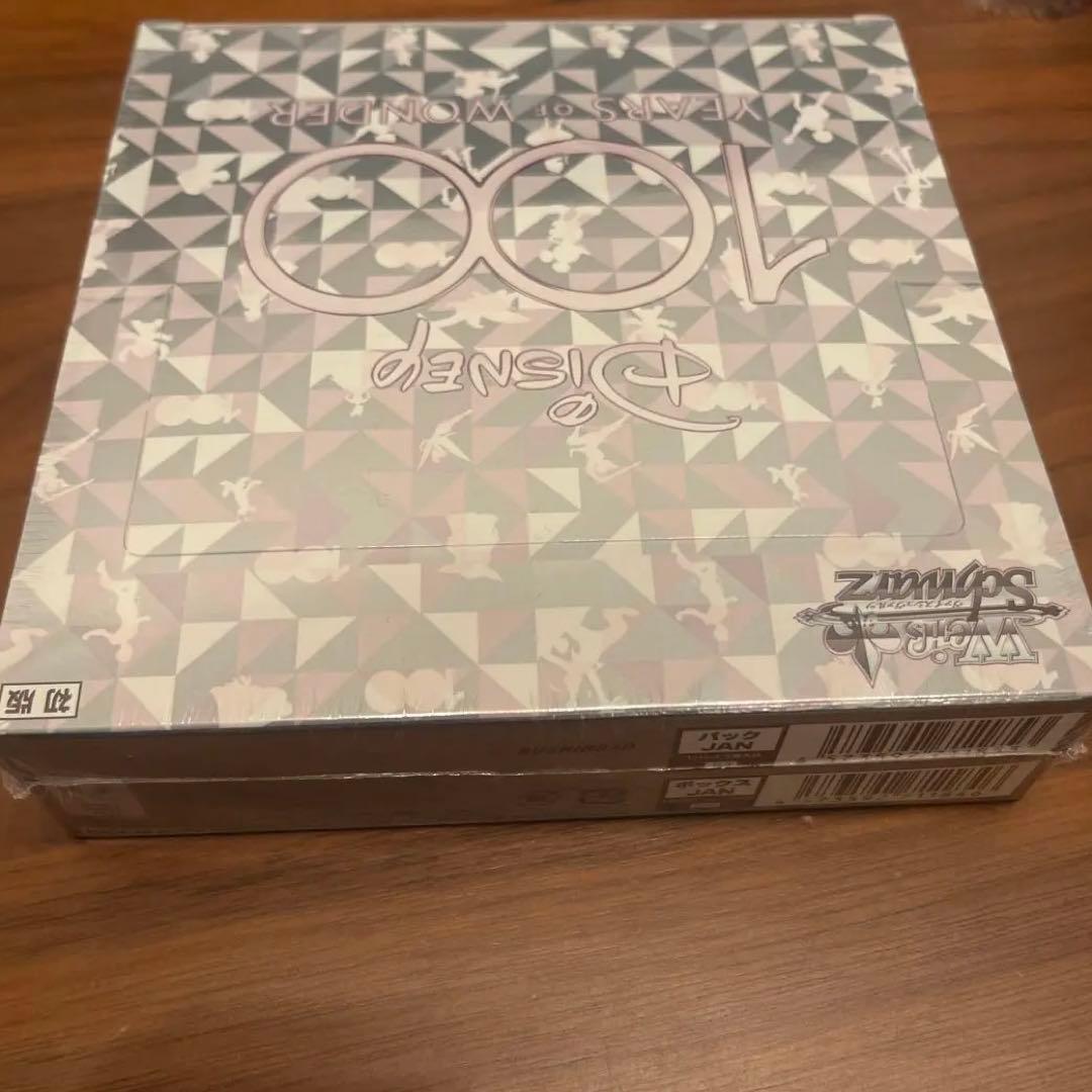 【初版】ヴァイスシュヴァルツ ディズニー 100  1BOX シュリンク付き