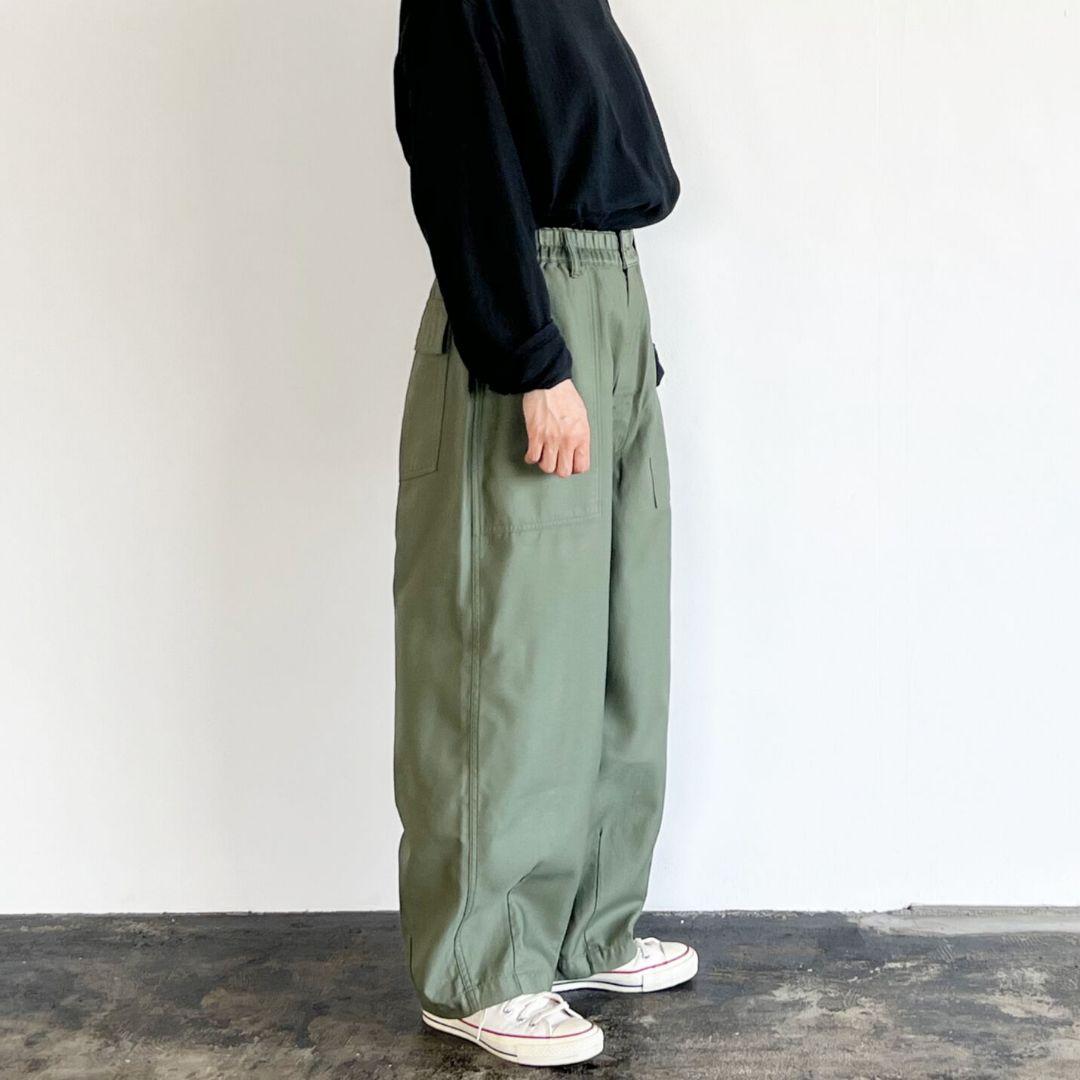 ハーベスティ サーカス ファティーグ パンツ カーキ グリーン 1