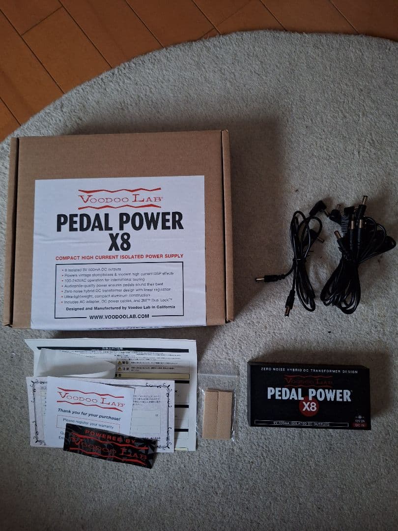Voodoo Lab PEDAL POWER X8　パワーサプライ