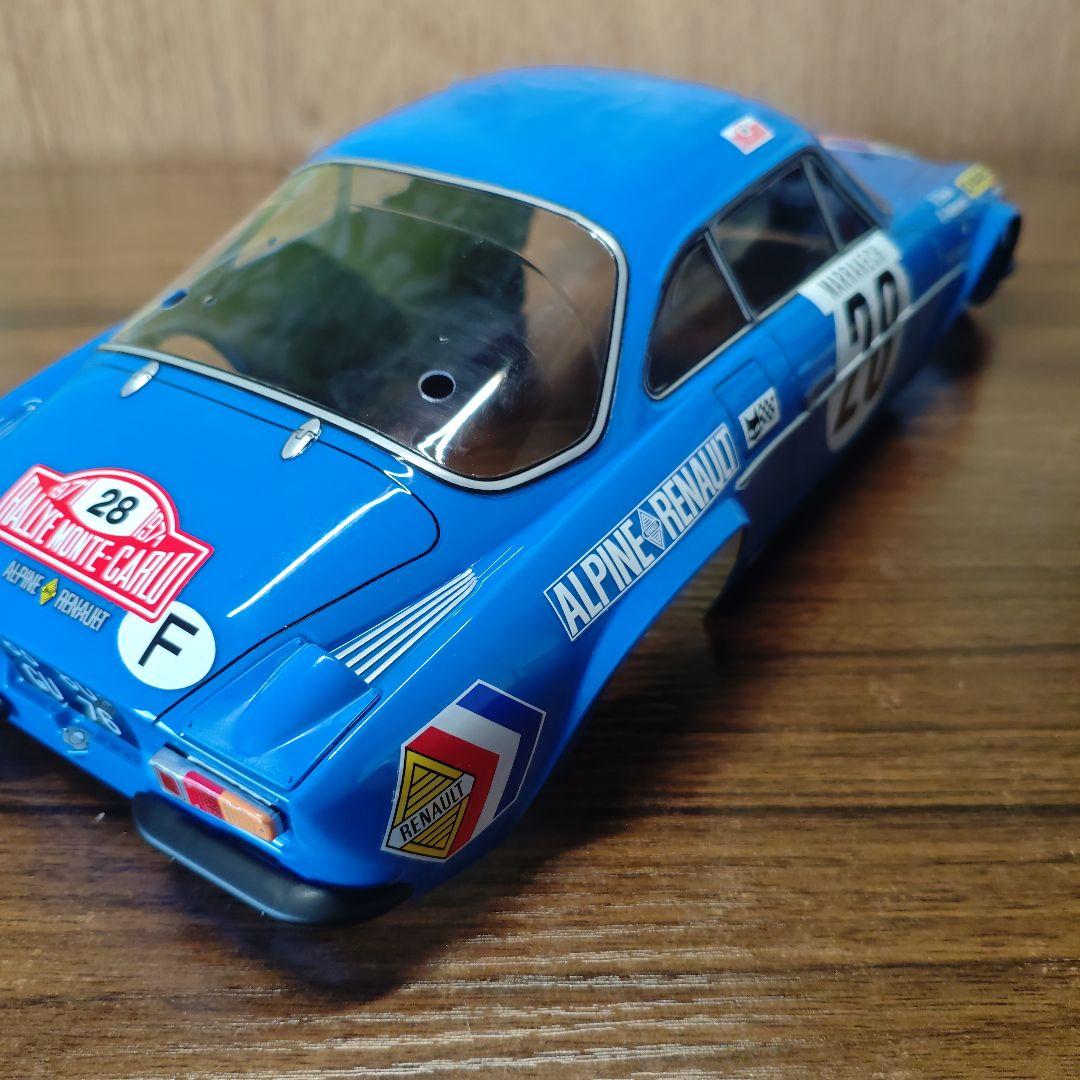 タミヤ　アルピーヌ　ボディ　ブリリアントブルー