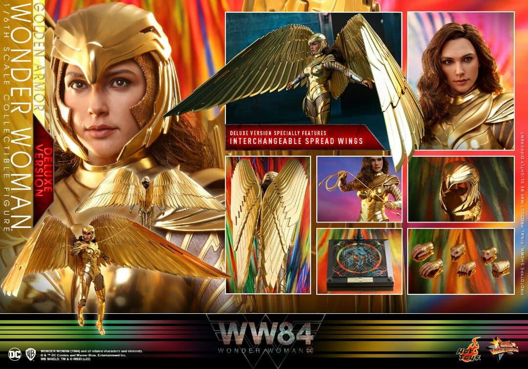 ワンダーウーマン ボーナスアクセサリー付 ホットトイズ ムービー マスターピース
