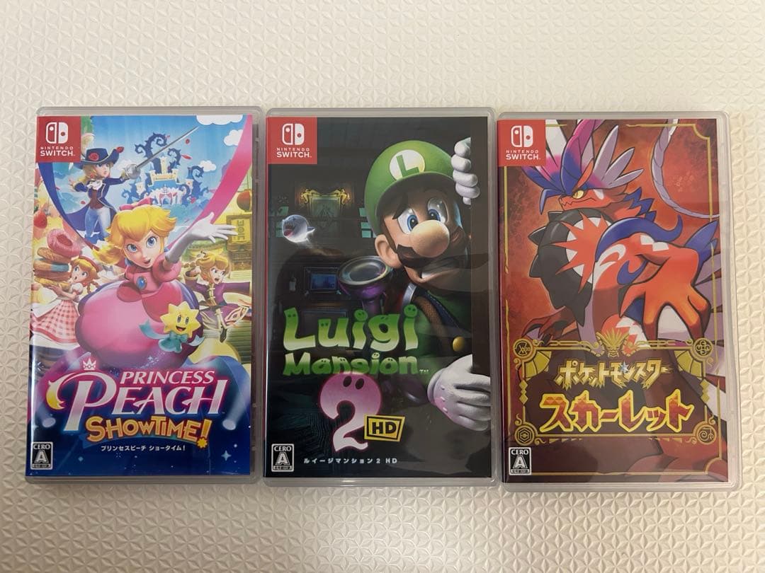 Nintendo Switch 人気ゲーム3本セット おすすめです