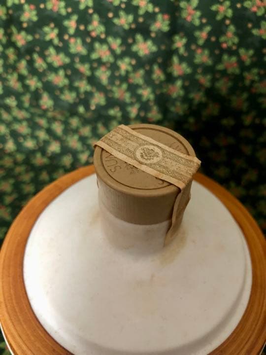 サントリーブランデーXOデラックス サンタクロースボトル（箱付き）