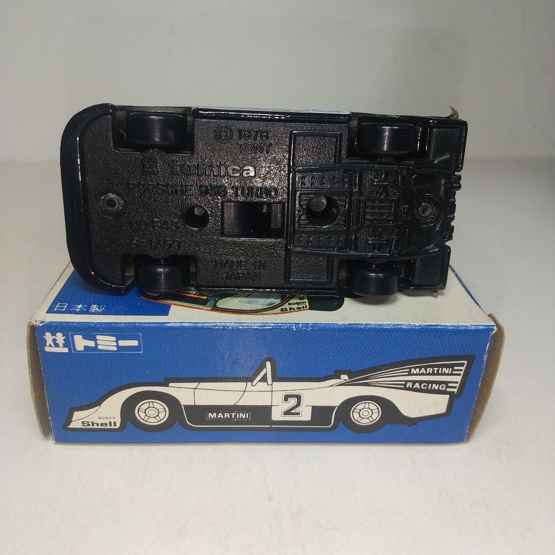 (3490)トミカ 青箱 日本製 ポルシェ 936 ターボ ギフトセット