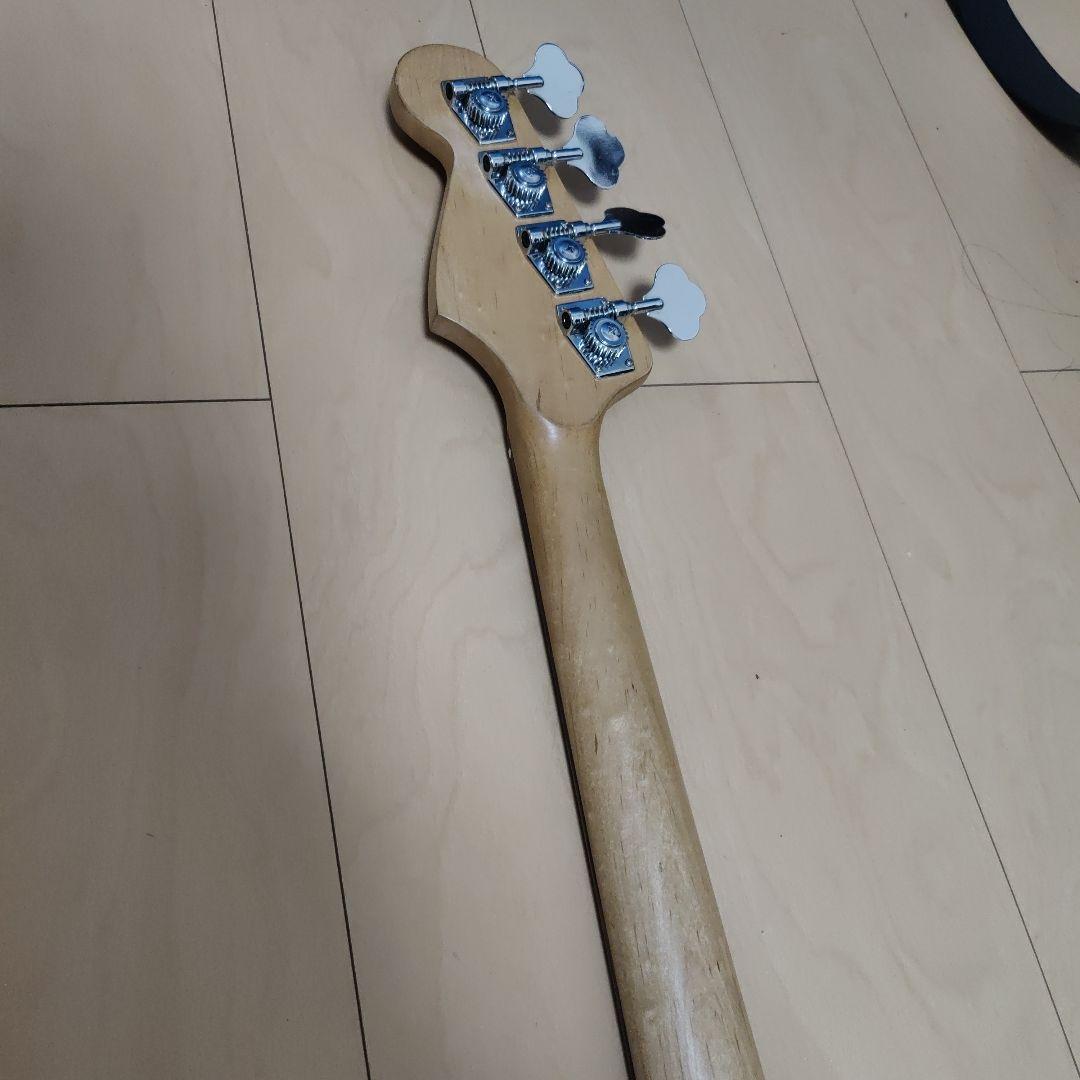 エレキベース フレイムナチュラルウッド blackstarミニアンプセット