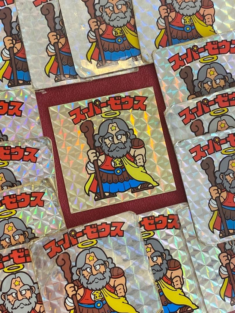 ビックリマン　スーパーゼウス　美白ゼウス　金プリ　超希少