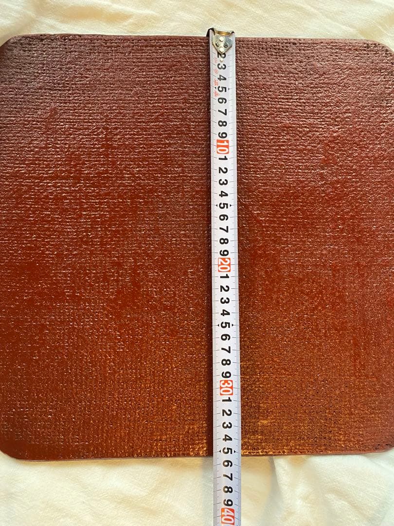 川勝英十津　漆四方膳　隅丸敷膳　一枚