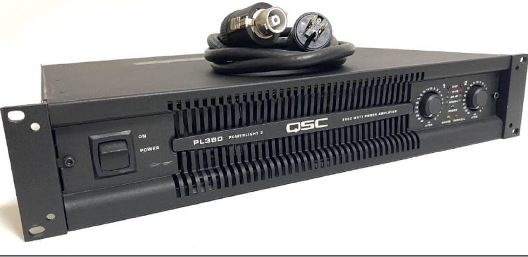 QSC PL380 パワーアンプ PAアンプ Power Amplifier ④