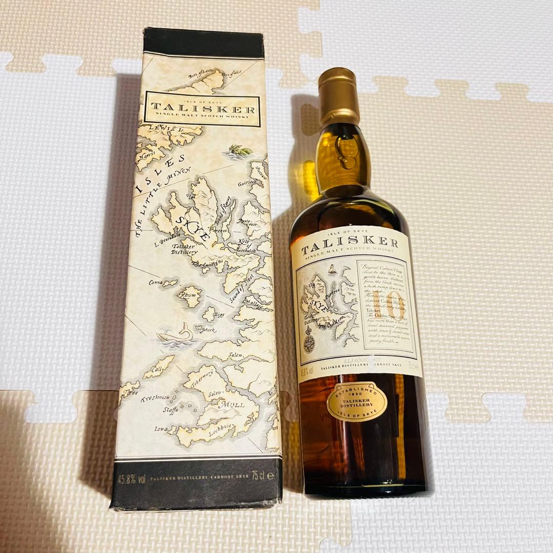 【古酒】タリスカー マップラベル 10年 750ml