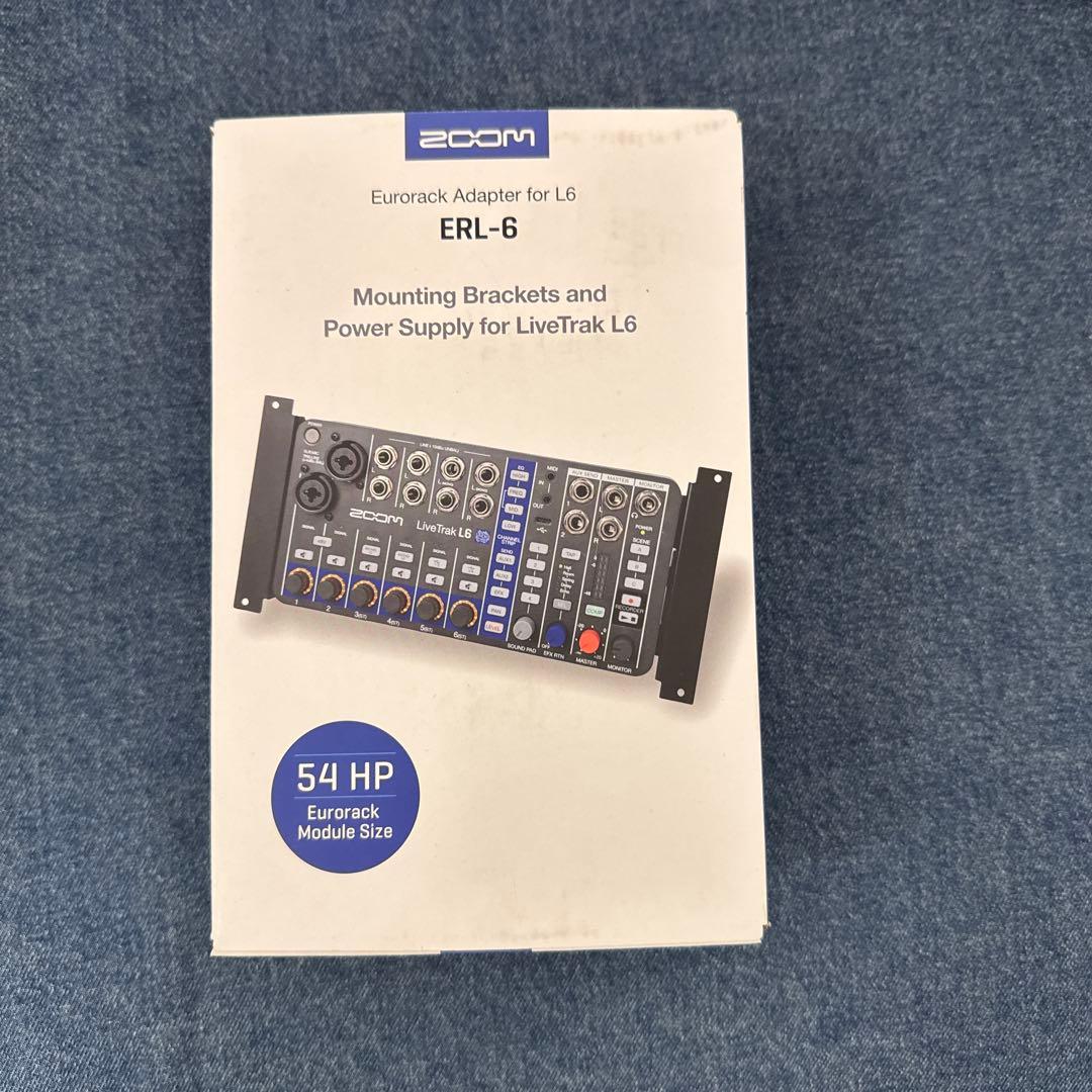 ZOOM LiveTrak L6 とERL-6